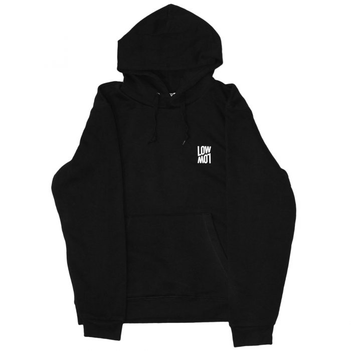 LowLow Essential Hoodie schwarz vorne