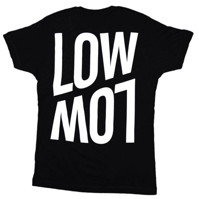 LowLow Logo-Shirt Black Back