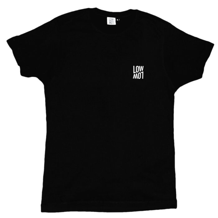 LowLow Logo-Shirt Black Front